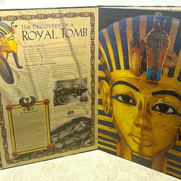 Tutankhamun Deluxe Jigsaw Puzzle Book - Picture 7 of 17